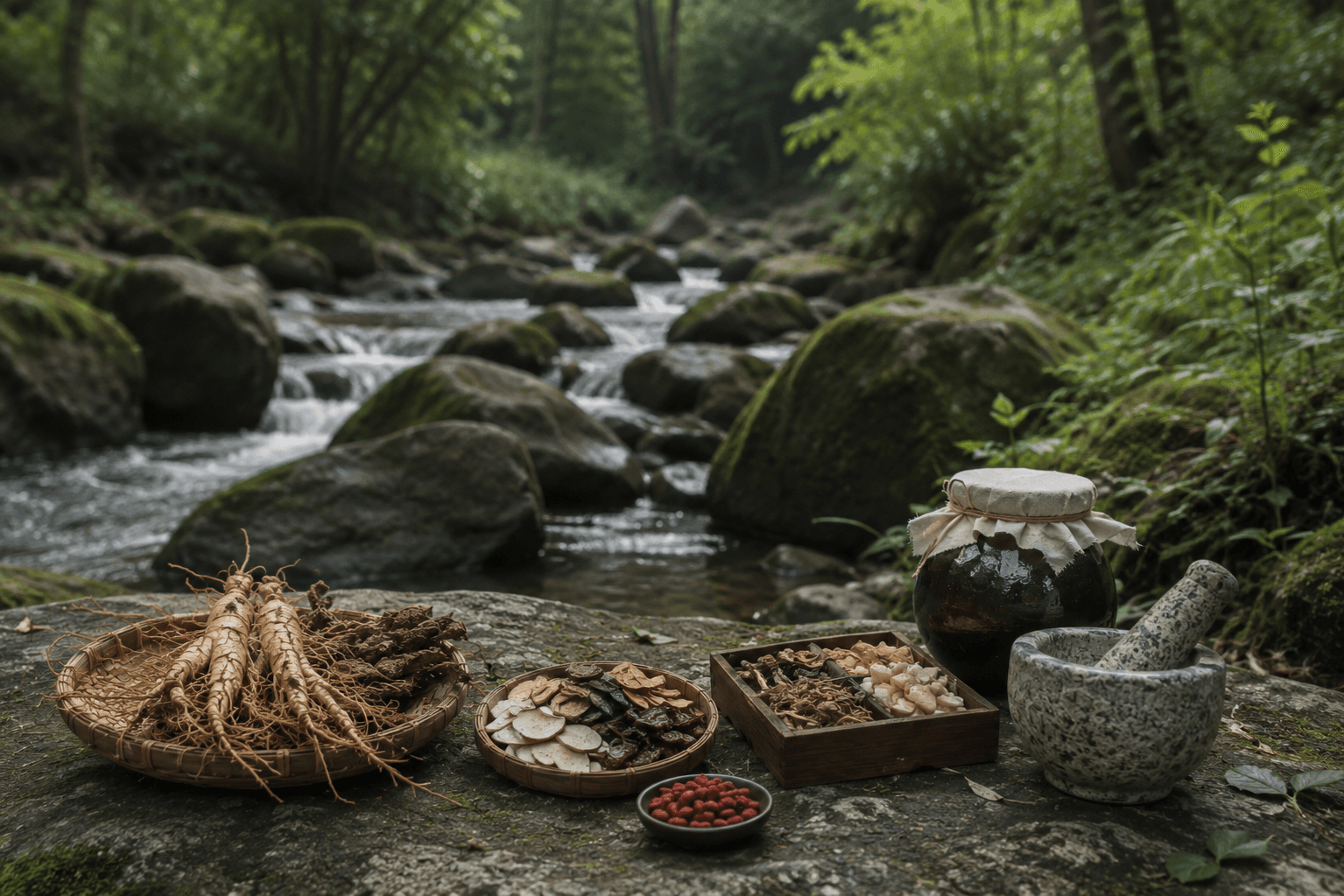 Botanical herbs and natural ingredients
