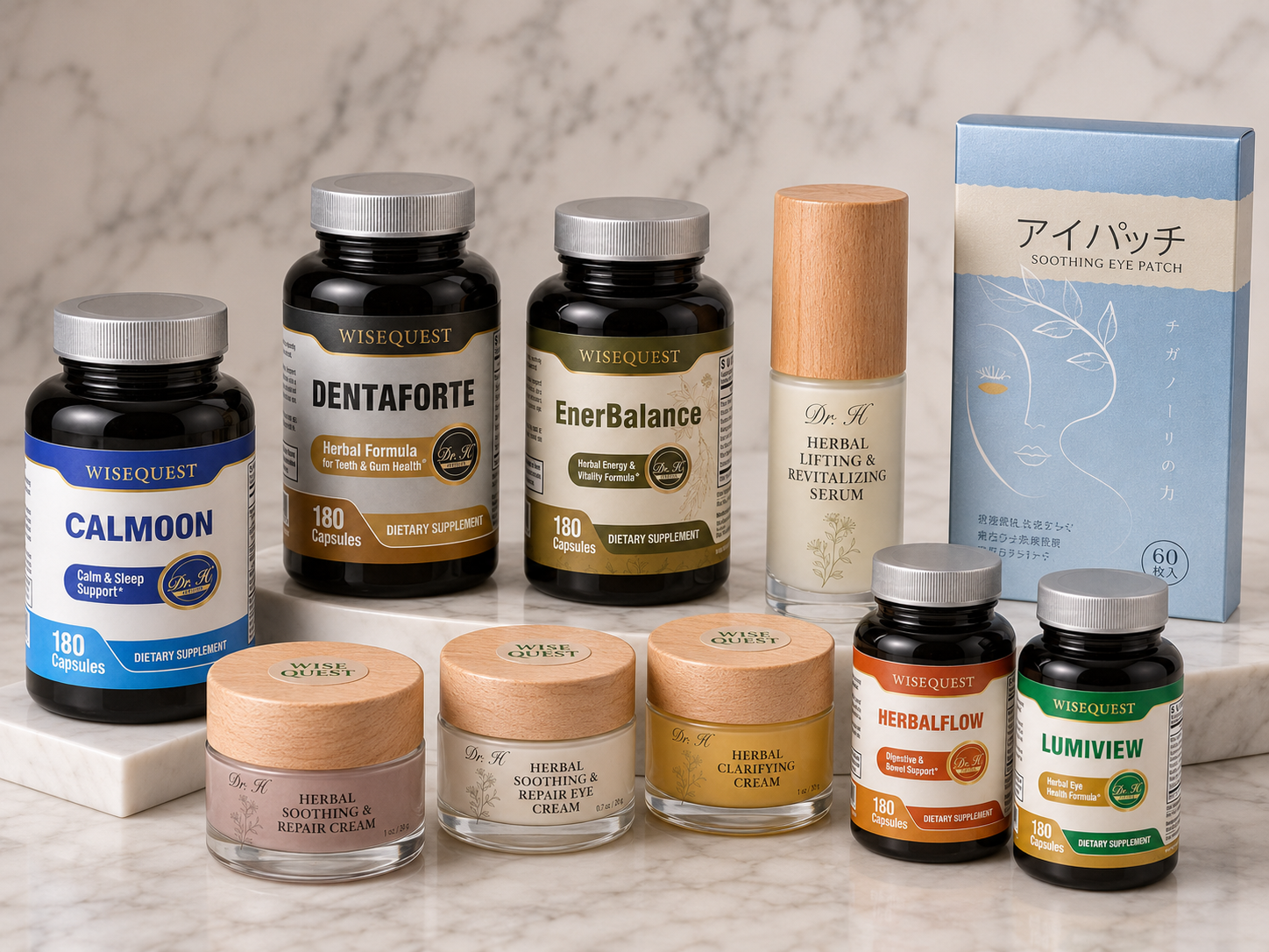优健堂全系列产品陈列