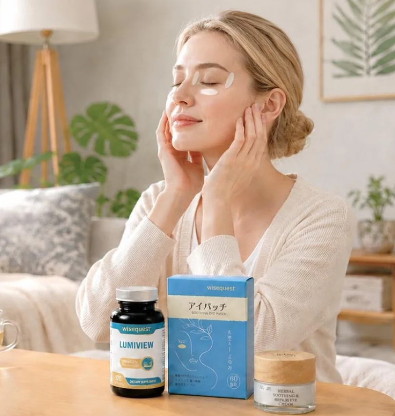 WiseQuest Eye Patches and botanical eye-care products